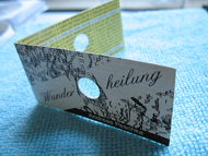 Briefchen Wunderheilung und Kunst